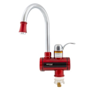 MIXXUS Electra 240-E Red robinet instant electric pentru apa, 3 kW din plastic si otel inoxidabil - Img 4
