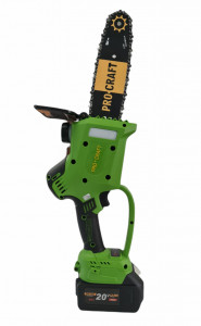 Motofierastrau cu acumulator Procraft PKA20, Li-ion, 20 V, 4.0 Ah, 4600 rotatii, Brushless, Lama 24 cm - Img 1