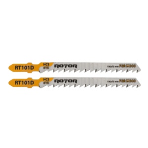Panza fierastrau pendular pentru lemn, 100x75 mm Set 2 buc ROTOR RT101D - Img 3
