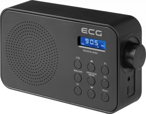 Radio FM ECG R 105, 1.2 W, alarma, memorie 30 de posturi - Img 3