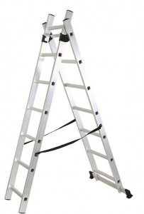 Scara multifunctionala 2X7 din aluminiu ROTOR KME207 - Img 1