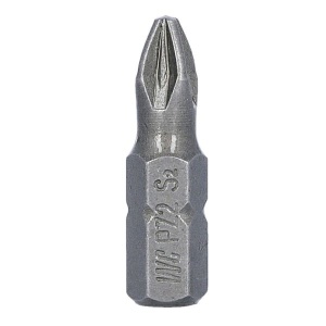 WC-BPZ25100 WELLCUT SCREWDRIVER BIT PZ2 100 PCS PZ2 25 MM - Img 4