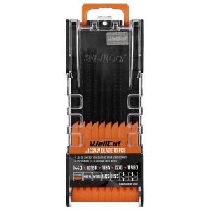 WC-JB10U Wellcut JIG SAW BLADE SET 10 PCS - Img 5