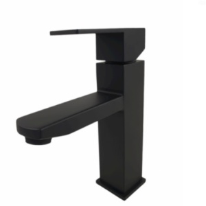 Baterie bucatarie MIXXUS KUB-001 BLACK din otel inoxidabil, Monocomanda, Racorduri incluse - Img 6