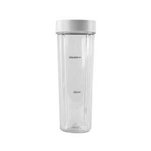 Blender 2 în 1 cu cupe din plastic și sticlă, 350 W , Material Fără BPA, BÖHM BM5010 - Img 9