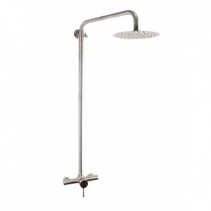 Coloana de dus Mixxus EKA-003-J, 120 cm baterie si para, monocomanda, furtun flexibil - Img 1
