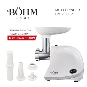 Masina de tocat carne electrica BÖHM BMG1033R, 1,5 Kg/min, 300-1340 W - Img 6