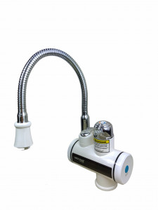 MIXXUS Electra 240-EF robinet instant electric pentru apa, 3 kW din plastic si otel inoxidabil - Img 1