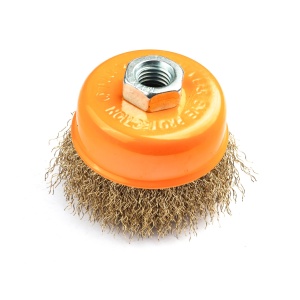 Perie de sarma tip cupa ROTOR 75mm M14 - Img 1