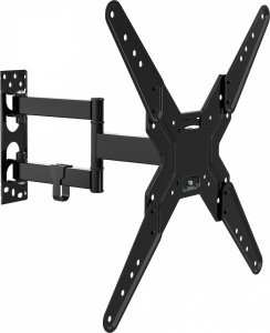 Suport TV de perete ECG LD 174201, 17"- 42" (43 - 106 cm), rotire 90° si inclinare 2°-15°, 25 kg, VESA - Img 1