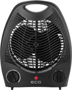 Aeroterma electrica ECG TV 3030 Heat R, 2000 W, 2 viteze, 3 moduri de functionare, termostat, negru - Img 3