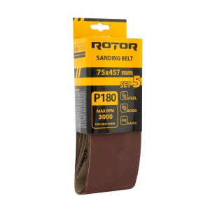 Banda de slefuit ROTOR P180 75*457 set 5 - Img 1