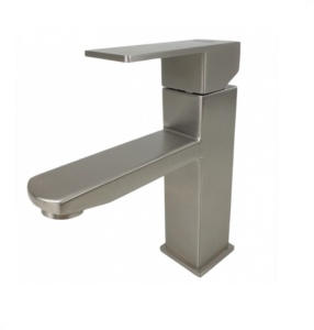 Baterie lavoar MIXXUS KUB-001 din otel inoxidabil, Monocomanda, Racorduri incluse - Img 5