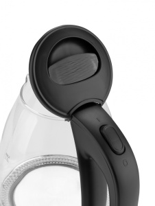 Cana electrica fierbator GALLET BOU786, 1.7 L, 2200 W, sticla, iluminare interioara - Img 3