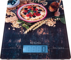 Cantar digital de bucatarie ECG KV 1021 berries, 10 Kg, functie TARA, precizie 1 g, LCD - Img 2
