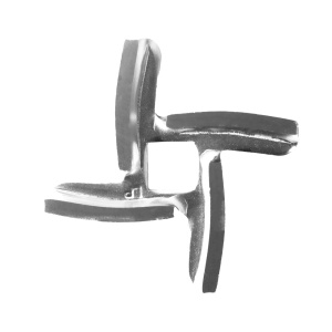 Cutit pentru masina de tocat MG2028R, MG6050R, Calitate superioara , Otel inoxidabil , diametru 10 mm - Img 2