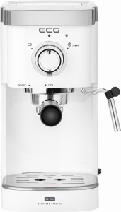 Espressor manual ECG ESP 20301 Alb, 1450 W,1.25 L, dispozitiv spumare, 20 bar - Img 2