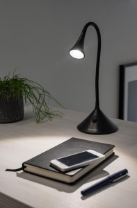 Lampa de masa GoGEN LL88B, 3.2W, gat flexibil, culoare neagra, clasa energetică A ++ - Img 3