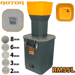 Moara electrica pentru cereale RM55L ROTOR, 19000 rot/min, 1500 W, 55 L - Img 1