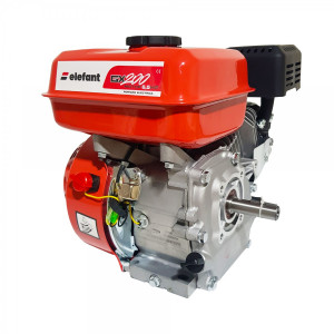 Motor pe benzina cu ax de 19mm ELEFANT GX200, 6,5 CP, 3600 rot/min - Img 1