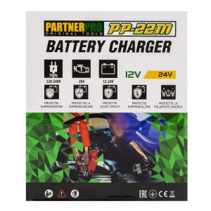 Redresor auto PARTNER PRO PP-22M, 12/24 V, 220 V - Img 6