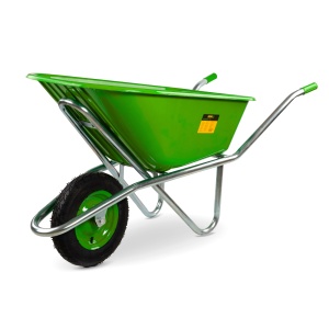 Roaba cuva din plastic 100L PARTNER PRO Cadru Galvanizat - Img 1