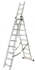 Scara multifunctionala 3x9 din aluminiu ROTOR KME309 - Img 1