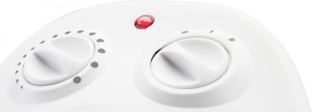 Aeroterma electrica ECG TV 3030 Heat R, 2000 W, 2 viteze, 3 moduri de functionare, termostat, alb - Img 2
