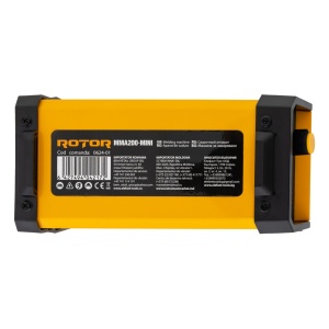 Aparat de sudura LCD Color ROTOR MMA200-MIN, 200 A - Img 10