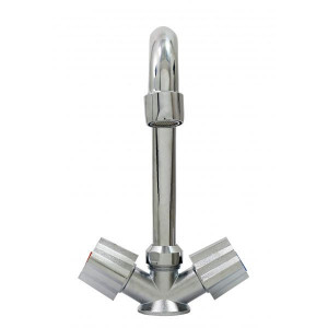 Baterie lavoar R4623 TRIGOR, Dublu comanda, cartus ceramic 40mm, Racorduri incluse - Img 2