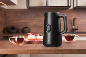 Cana fierbator ETA Elsa 5597 90000 negru, 1,5 L, 1800 W, izolare cu pereti dubli, 40 - 100 ° C, otel inoxidabil - Img 2