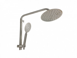 Coloana de dus Mixxus TMO-009-J, 120 cm baterie si para, monocomanda, furtun flexibil - Img 2