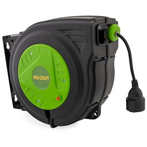 EK25N Cablu prelungitor cu tambur automat 25 metri PROCRAFT - Img 3