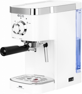 Espressor manual ECG ESP 20301 Alb, 1450 W,1.25 L, dispozitiv spumare, 20 bar - Img 3