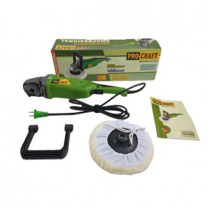 Masina de polisat Procraft PM2100E, 180 mm, variator 3300 rpm, 2.1 kW, LCD display - Img 1
