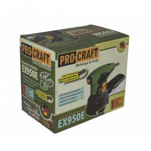 Masina de slefuit excentrica PROCRAFT EX950E, 240w, 12.000 rpm , 125mm - Img 4