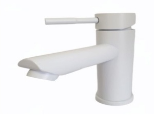 MIXXUS SUS-001-A WHITE baterie lavoar cu gura scurta din otel inoxidabil - Img 5