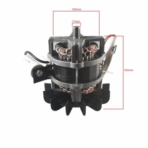 Motor pentru betoniera 850 W, 2700 rot/min, Bobinaj cupru, 12 µF, Elefant - Img 4
