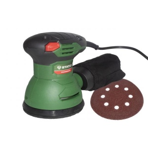Slefuitor Orbital cu excentric Status XS2-125ET, 125 mm, 300 w, 12000 RPM sac de colectare, Italia - Img 1