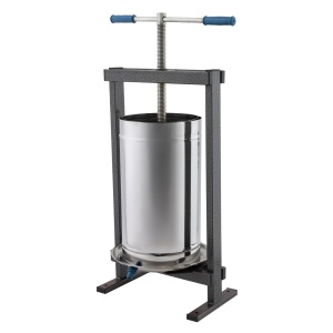 Teasc/Presa struguri Vilen Inox 20 L, cuva dubla, Ucraina Traditional - Img 4