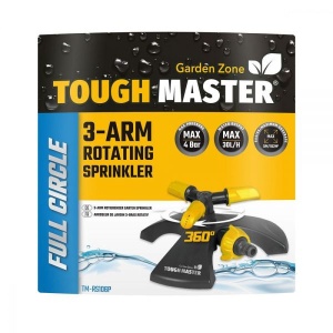 TM-RS106P TOUGH MASTER 3-Arm Sprinkler 102 m2, 0-360°, Fully Circle - Img 4