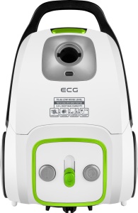 Aspirator cu sac textil ECG VP S3010, 700W, capacitate colectare 3 L, filtru HEPA 11 - Img 1