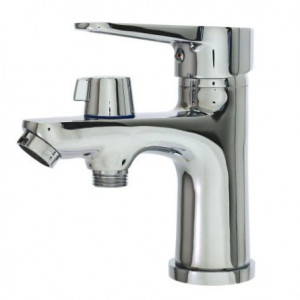 Baterie lavoar FLEKO FZ069-401, Monocomanda, cartus ceramic 40mm, Racorduri incluse - Img 3