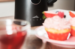 Cana fierbator ETA Elsa 5597 90000 negru, 1,5 L, 1800 W, izolare cu pereti dubli, 40 - 100 ° C, otel inoxidabil - Img 3