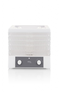 Deshidrator-uscator de alimente GALLET LAPALISSE DES121, 250 W, 5 niveluri, gri cu alb - Img 3