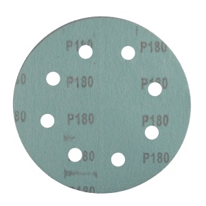 Disc abraziv pentru slefuitor cu excentric KB180.180 PROCRAFT (Set 10 buc), Diametru: 180 mm , Granulatie: P180 - Img 2
