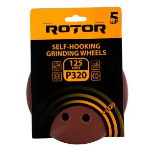 Disc abraziv pentru slefuitor cu excentric ROTOR 125 P320 set 5 - Img 2