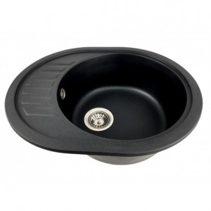 MIXXUS HB8311-G226 chiuveta granit neagra - Img 2