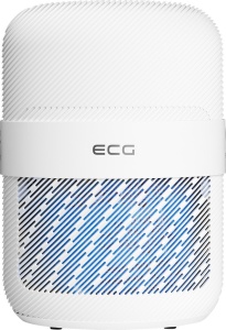Purificator de aer ECG AP1 Compact Pearl, 30 W, Wi-Fi, 3 viteze, ionizare, aromaterapie, alb - Img 3