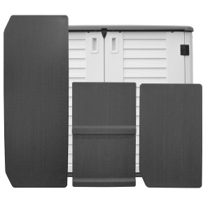 TM-GSB730-KIT-1 TOUGH MASTER 730L Storage Shed With Storage Shelve - Img 4